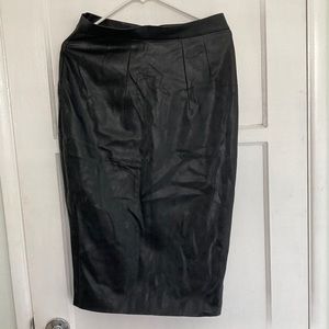Vixen vegan leather pencil skirt